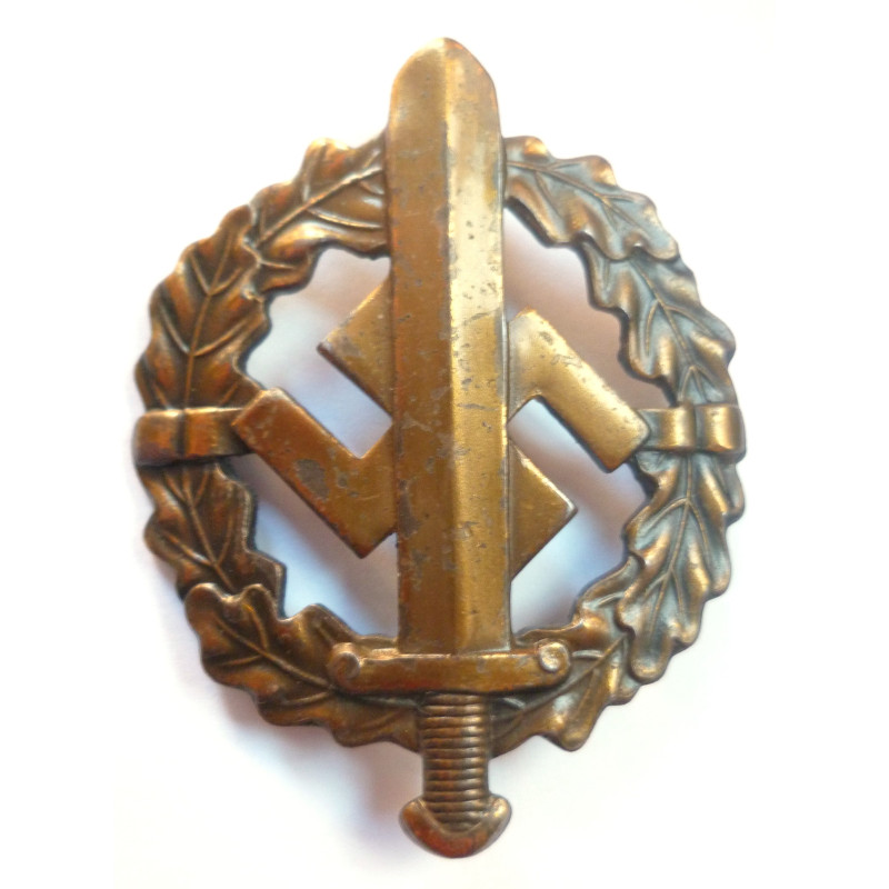 WW2 German SA Bronze Sports Badge - Third Reich