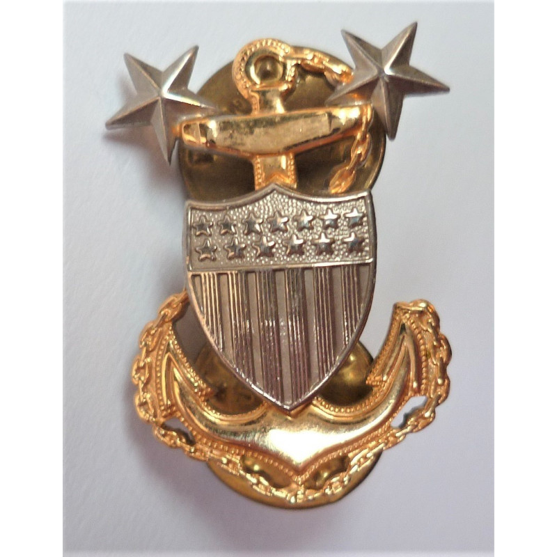 WW2 United States Navy Master Chief Petty Officer Collar Device