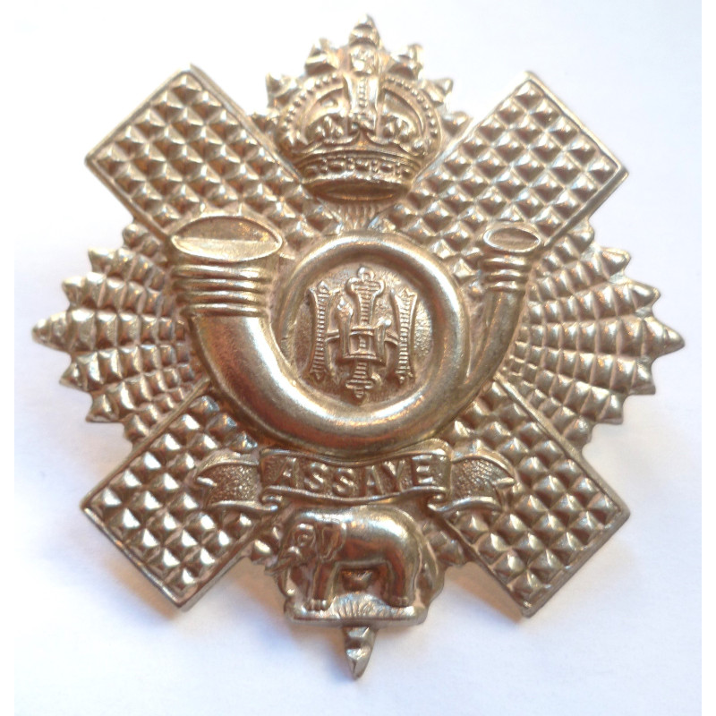 Highland Light Infantry Glengarry/Cap Badge - British Army Insignia