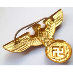 WW2 German SA Cap Eagle - Third Reich Insignia