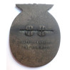 Sachsen Province Day 28 - 29 May 1938 - Builders of Kaiser Wilhem Canals Tinnie - Third Reich Insignia