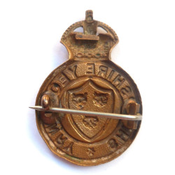 Shropshire Yeomanry Cap Badge - British Army Insignia