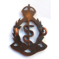 WW2 Royal Army Medical Corps Officers Cap Badge - British Army Insignia