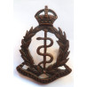 WW2 Royal Army Medical Corps Officers Cap Badge - British Army Insignia