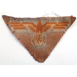 WW2 German Tropical Cap Eagle - Third Reich Insignia