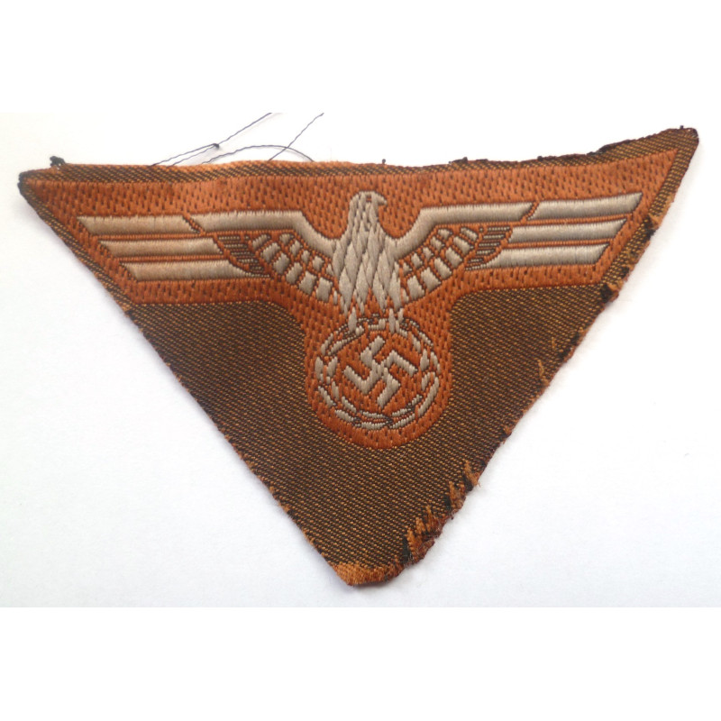 WW2 German Tropical Cap Eagle - Third Reich Insignia