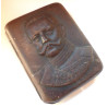 WW1 Imperial German Cigarette Case depicting Paul Von Hindenburg
