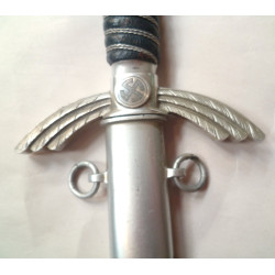 WW2 German Luftwaffe Officers Dress Sword by SMF Solingen - Third Reich