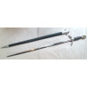 WW2 German Luftwaffe Officers Dress Sword by SMF Solingen - Third Reich