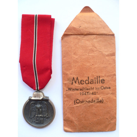 German Eastern Front Medal with Packet of Issue German Eastern Front Medal with Packet of Issue