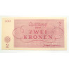 German Two kronen Theresienstadt Ghetto Money in 1943
