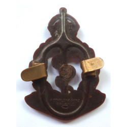 WW2 Royal Army Medical Plastic Economy Cap Badge - British Army Insignia