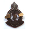 WW2 Royal Army Medical Plastic Economy Cap Badge - British Army Insignia