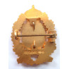 Swedish Silver Gilded Police Badge : Marksman