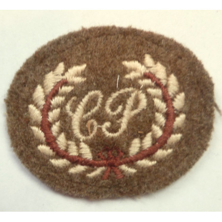Close Protection Trade Sleeve Badge - British Army Insignia Close Protection Trade Sleeve Badge - British Army Insignia