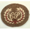 Close Protection Trade Sleeve Badge - British Army Insignia Close Protection Trade Sleeve Badge - British Army Insignia