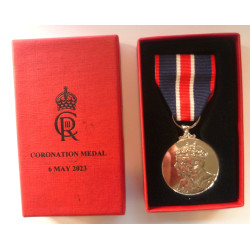 Coronation Medal 6 May 2023 King Charles III Medal - British Military