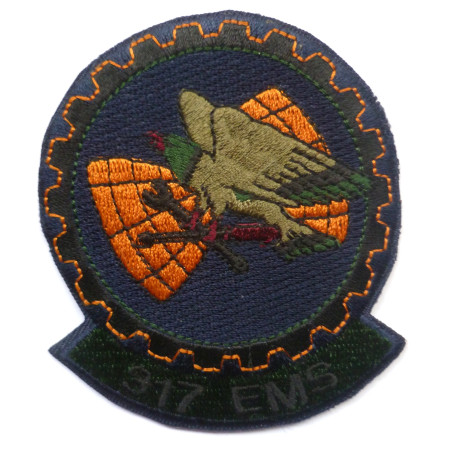 United States Air Force's 317th Equipment Maintenance Squadron (EMS) Cloth Patch