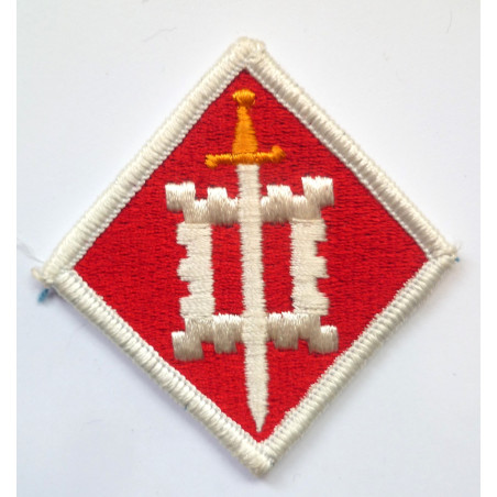 United States Army 18th Engineer Brigade Cloth Patch United States Army 18th Engineer Brigade Cloth Patch