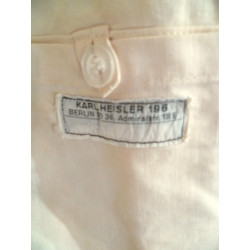 WW2 German Kriegsmarine Tropical Tunic German Made by Karl Heisler, Berlin