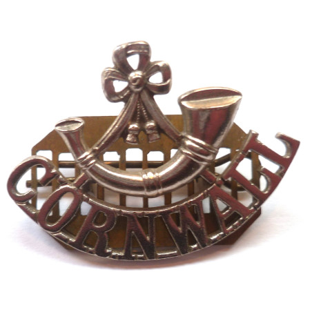Duke of Cornwall's Light Infantry Regiment Shoulder Title - British Army Insignia