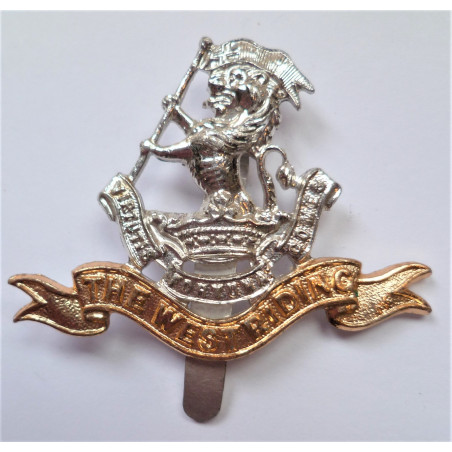 The West Riding Staybrite Cap Badge