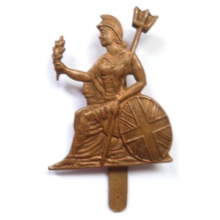 WW2 The Norfolk Regiment Cap Badge - British Army Insignia