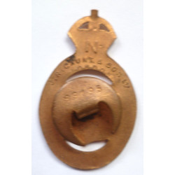 WW1 British Army On War Service Ordnance Factory Workers Badge - British Army Insignia