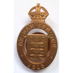 WW1 British Army On War Service Ordnance Factory Workers Badge - British Army Insignia