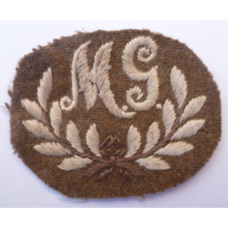 WW2 Machine Gunner Cloth Sleeve Trade Badge