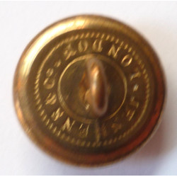 6th Dragoon Guards (The Carabineers), 18mm gilt Button  - British Army Insignia