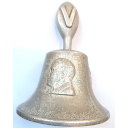 WW2 Victory Bell made of Cast Aluminum  - British Army Insignia