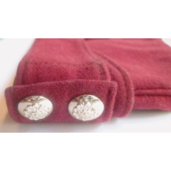 Queens Lancashire Hussars Officers Coloured Field Service Cap  - British Army Insignia