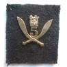 5th Gurkha Rifles Cap Badge (Kings Crown) - British Army Military Insignia