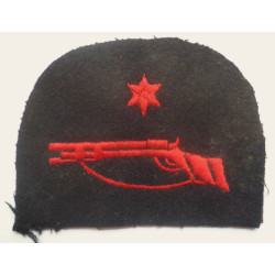 WW2 Royal Navy Marksman Rifle Cloth Trade Badge - British Army Insignia