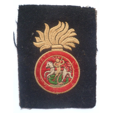 Northumberland Fusiliers Cloth Blazer Badge - British Army Insignia