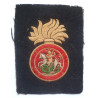 Northumberland Fusiliers Cloth Blazer Badge - British Army Insignia
