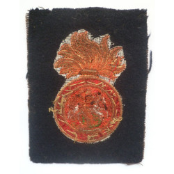 Northumberland Fusiliers Cloth Blazer Badge - British Army Insignia