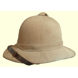 WW2 1942 Dated Wolseley Sun Helmet by C,C.L. - British Army Military Insignia