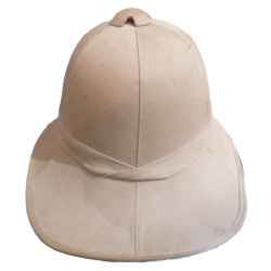 WW2 1942 Dated Wolseley Sun Helmet by C.C.L. - British Army Military Insignia