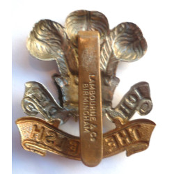 The Welsh (Welch) Regiment Cap Badge - British Army Military Insignia