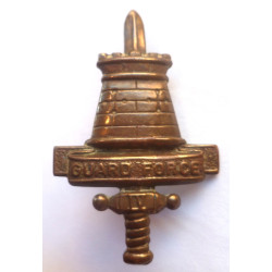 Rhodesian Army Guard Force Cap Badge - British Army Military Insignia