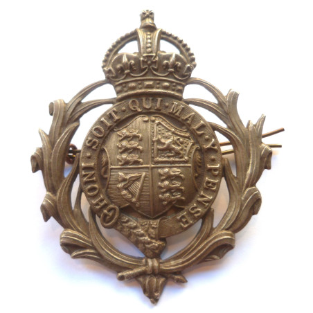 West Indies - Leeward Islands Police Constabulary Helmet Plate