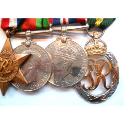 WW2 Medal Group Burma, France and Germany Star, Efficiency Decoration Medal