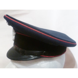 WW2 German Fire Protection Police NCOs Visor Cap by Alkero -  Third Reich Insignia