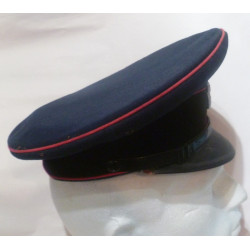 WW2 German Fire Protection Police NCOs Visor Cap by Alkero -  Third Reich Insignia