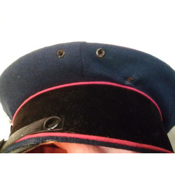 WW2 German Fire Protection Police NCOs Visor Cap by Alkero -  Third Reich Insignia