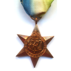 WW2 Atlantic Star Medal - British Military Insignia