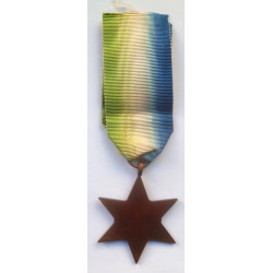 WW2 Atlantic Star Medal - British Military Insignia