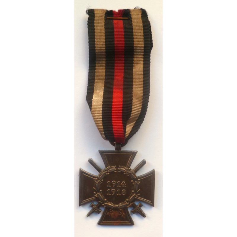 German WWI Honour Cross of the World War 1914/1918 with Swords: Imperial